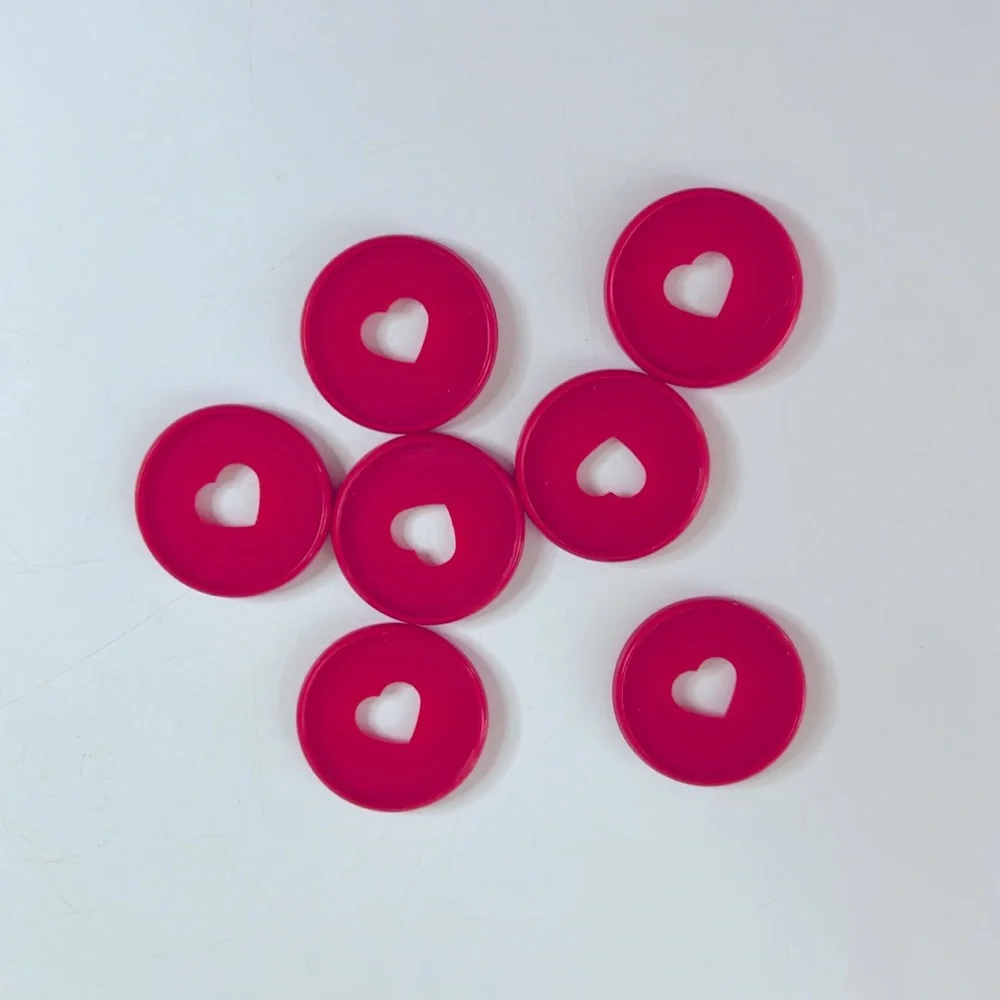 Red Happy Planner Medium Discs